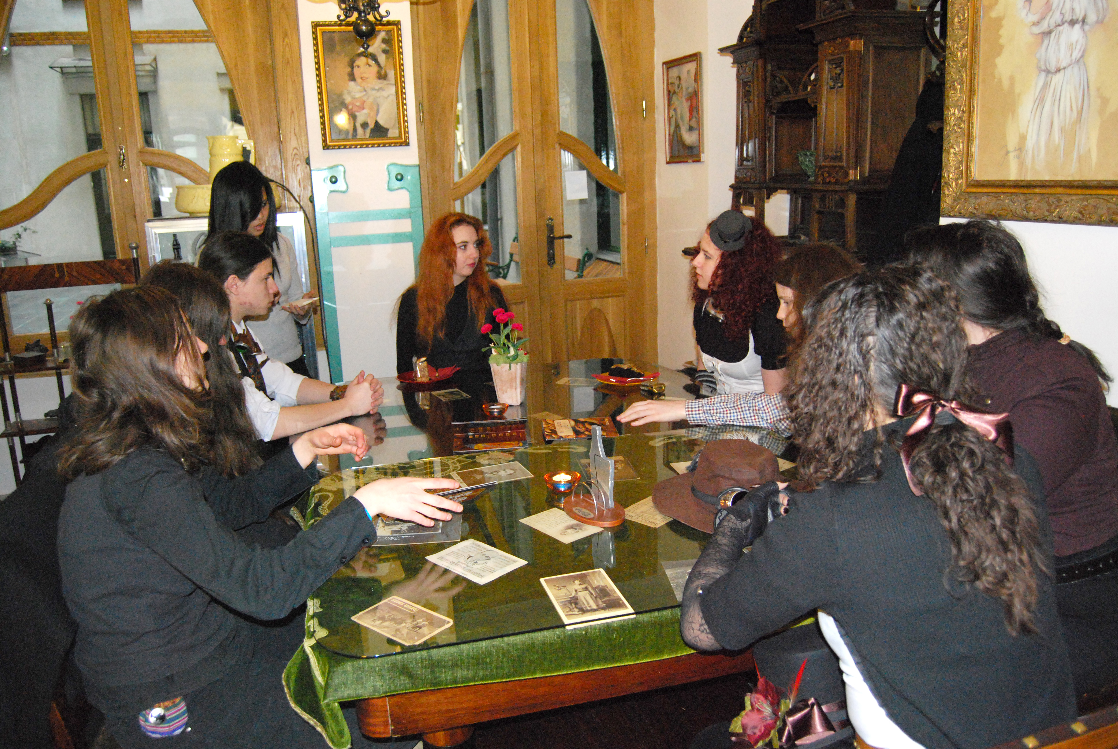 Asztal körül - steampunk blogtalálkozó, Art Nouveau Kávézó